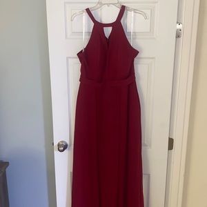 Azazie Burgundy Bridesmaid Dress
